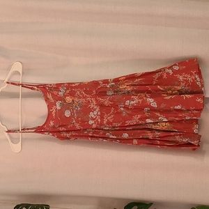 Floral A line dress